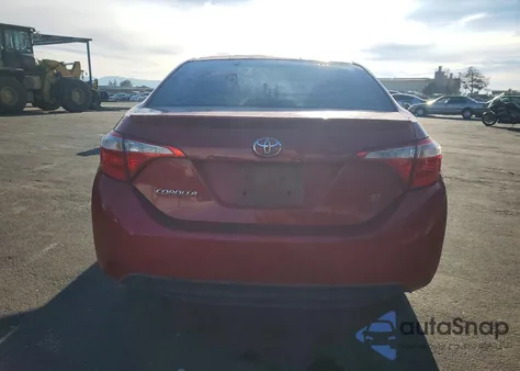 2015 Toyota Corolla L z USA, uszkodzony, nr VIN 2T1BURHE1FC338152